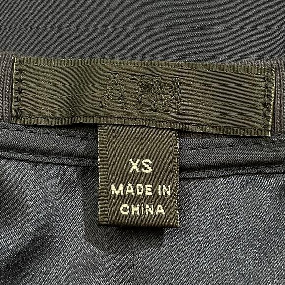 ATM Navy Silk Racer Back Maxi Dress XS - Picture 3 of 5